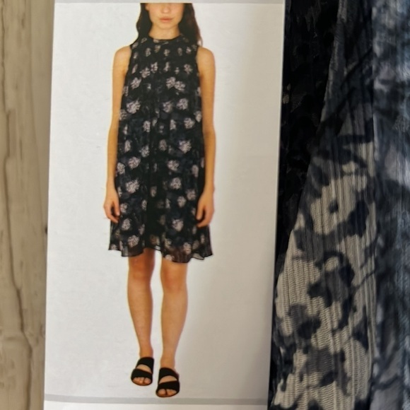 🎉 HOST PICK🎉 NWT Joie Sleveless Mini Dress Baltic Print  size Small - Picture 5 of 5